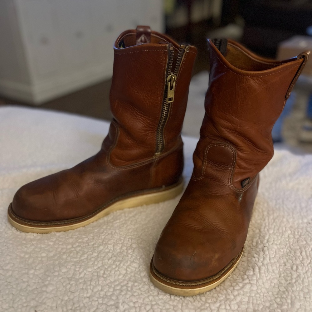 Thorogood steel-toe boots